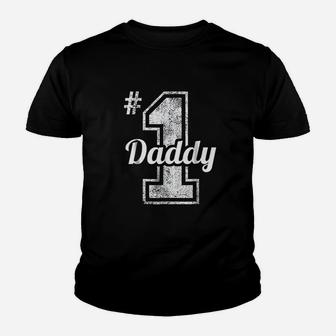Number One Daddy Fathers Day, best christmas gifts for dad Kid T-Shirt - Seseable
