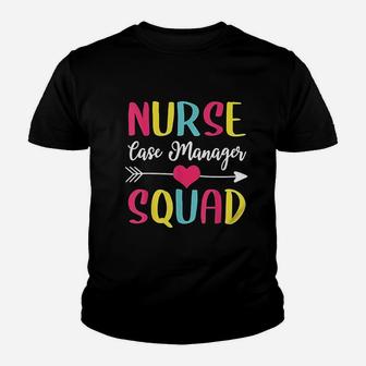 Nurse Case Manager Squad Cute Funny Nurses Gift Kid T-Shirt - Seseable