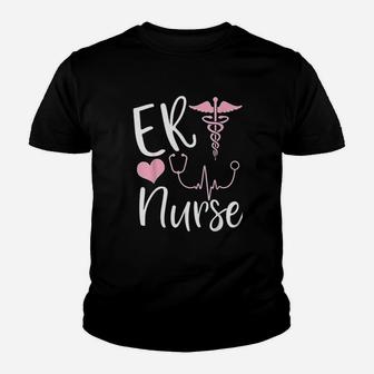Nurse Cute Emergency Room Nurse Kid T-Shirt - Seseable