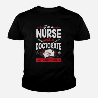 Nurse Doctorate Dnp Phd Practitioner Gift Kid T-Shirt - Seseable