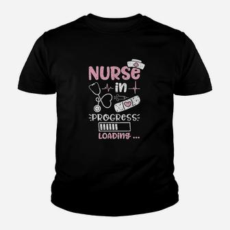 Nurse In Progress Loading, funny nursing gifts Kid T-Shirt - Seseable