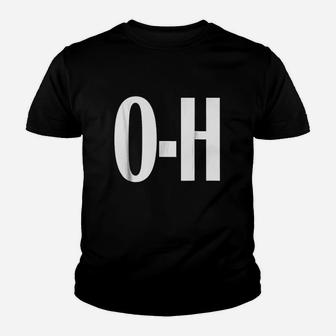 O-h Couples Matching Ohio Sports Football Funny Fun Kid T-Shirt - Seseable