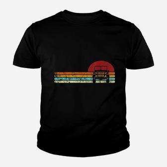 Off Road 4x4 Vintage Retro 70s Sunset Off Road Gift Kid T-Shirt - Seseable