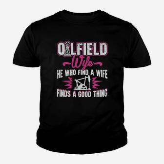 Oilfield Wife Shirts T-shirt Kid T-Shirt - Seseable