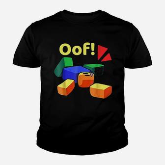 Oof Funny Blox Noob Gamer Gifts For Gamers Kid T-Shirt - Seseable