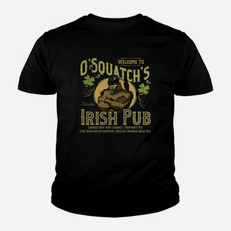 O'squatch's Irish Pub Kid T-Shirt - Seseable