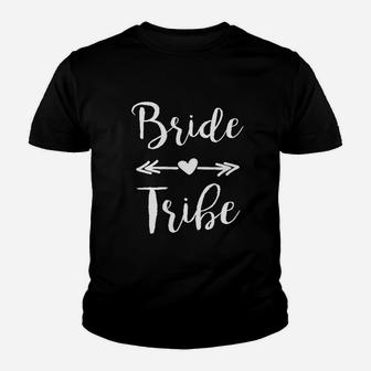 P B Wedding Bridal Party Gear Bride Tribe Kid T-Shirt | Seseable CA