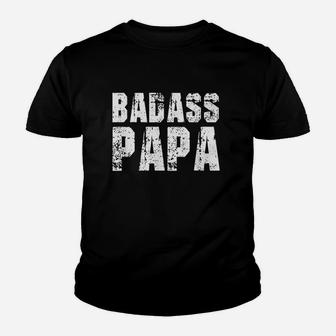 Papa Awesome Parenting Dad Kid T-Shirt - Seseable