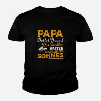 Papa Bester Freund Der Thercher- Kinder T-Shirt - Seseable