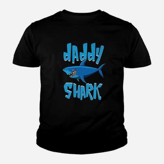 Papa Loves Daddy Shark, best christmas gifts for dad Kid T-Shirt - Seseable