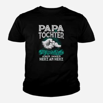 Papa  Tochter Nicht Immer Auge In Auge Kinder T-Shirt - Seseable