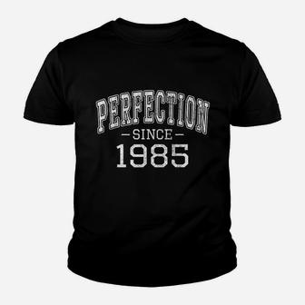 Perfection Since 1985 Vintage Style Born In 1985 Birthday Kid T-Shirt - Seseable