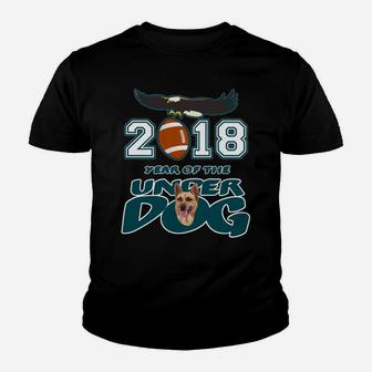Philly 2018 Year Of The Underdog Football Kid T-Shirt - Seseable
