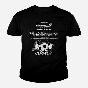 Physiotherapeutin Fussball Kinder T-Shirt - Seseable