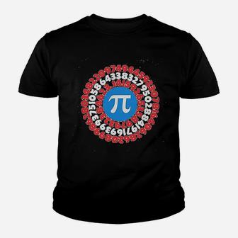 Pi Day Superhero Captain Pi Gift For Math Geeks Kid T-Shirt - Seseable