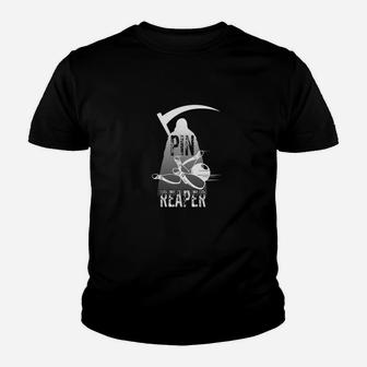Pin Reaper Bowling Funny Bowlers Kid T-Shirt - Seseable