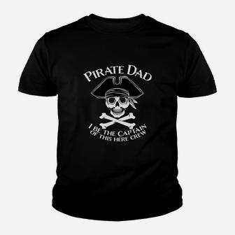 Pirate Grandpa Captain Grandpa Kid T-Shirt - Seseable