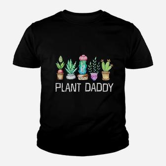 Plant Daddy Cactus Succulents Succa Aloe Dad Gift Funny Kid T-Shirt - Seseable