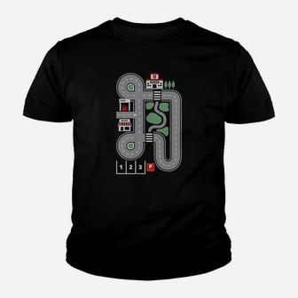 Play Cars On Daddys Back, dad birthday gifts Kid T-Shirt - Seseable
