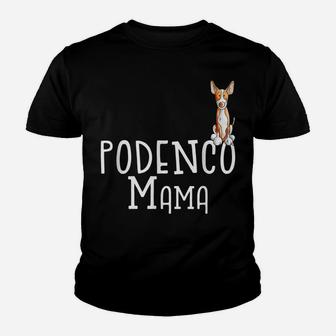 Podenco Mama I Hundemotiv Windhund Fun Kinder T-Shirt - Seseable
