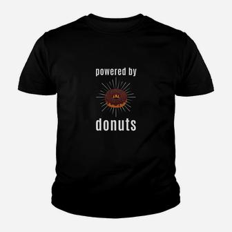 Powered By Donuts Donut Love Donut Power Kid T-Shirt - Seseable
