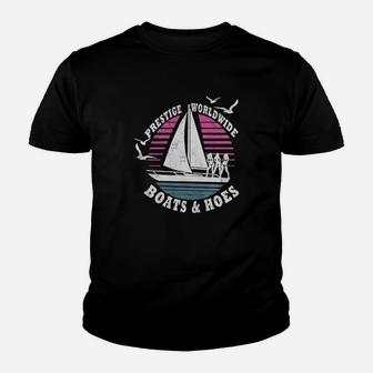 Prestige Worldwide Boat And Hoes Kid T-Shirt - Seseable