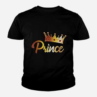 Prince For Boys Gift Family Matching Gift Royal Prince Kid T-Shirt - Seseable