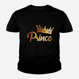 Prince For Boys Gift Family Matching Gift Royal Prince Kid T-Shirt - Seseable