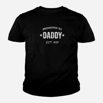 Promoted To Daddy 2020 Funny Daddy Premium Kid T-Shirt - Seseable