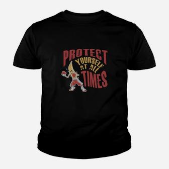 Protect Yourself At All Times Banana Kid T-Shirt - Seseable