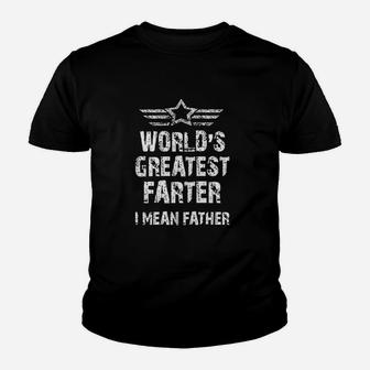 Proud Dad Of A Freaking Farther Day Gift Kid T-Shirt - Seseable