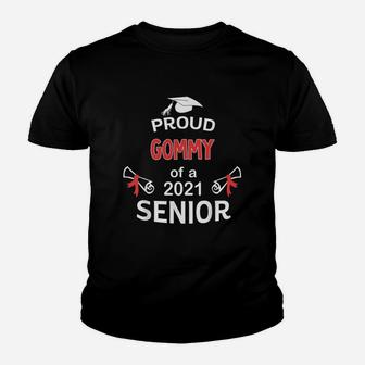 Proud Gommy Of A 2021 Senior Graduation 2021 Awesome Family Proud Gift Kid T-Shirt - Seseable