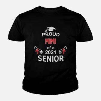Proud Mimi Of A 2021 Senior Graduation 2021 Awesome Family Proud Gift Kid T-Shirt - Seseable