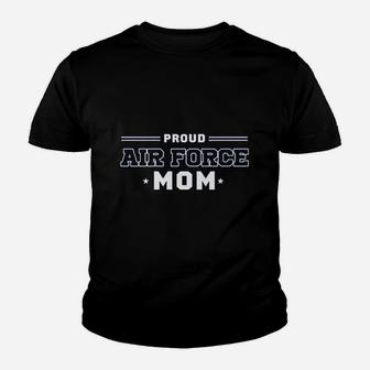 Proud Us Air Force Mom Military Mothers Day Kid T-Shirt - Seseable