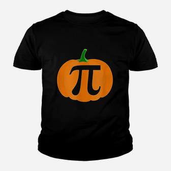 Pumpkin Pi Funny Halloween And Thanksgiving Pumpkin Pie Kid T-Shirt - Seseable