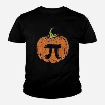 Pumpkin Pi Math Halloween Thanksgiving Pie Day Kid T-Shirt - Seseable