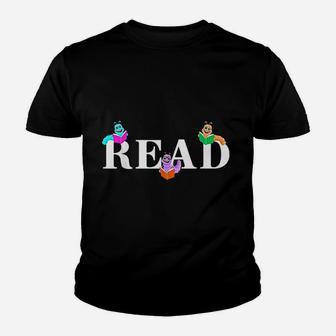 Reading Teacher Read Books Bookworms Kid T-Shirt - Seseable