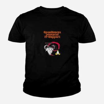 Rechenknecht3 Opensource It Support Kinder T-Shirt - Seseable