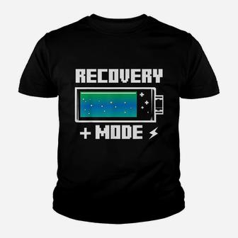 Recovery Mode Get Well Soon Funny Injury Surgery Gift Quotes Kid T-Shirt - Seseable