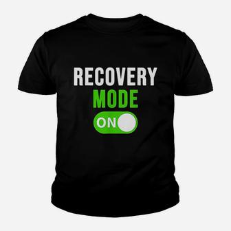 Recovery Mode On Get Well Gift Funny Injury Kid T-Shirt - Seseable