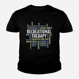 Recreational Therapy Gift For Recreational Therapist Kid T-Shirt - Seseable