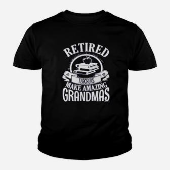 Retirement Grandma Gift Retired Teacher Teachers Day Kid T-Shirt - Seseable