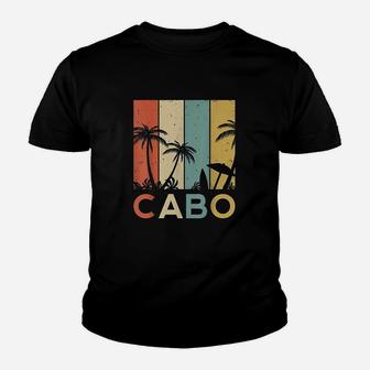 Retro Cabo San Lucas Mexico Tropical Vintage Kid T-Shirt - Seseable