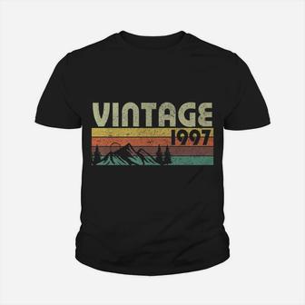 Retro Vintage 1997 Graphics 25th Birthday Gift 25 Years Old Kid T-Shirt - Seseable