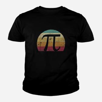 Retro Vintage Pi Day Funny Math Lover Gift Kid T-Shirt - Seseable