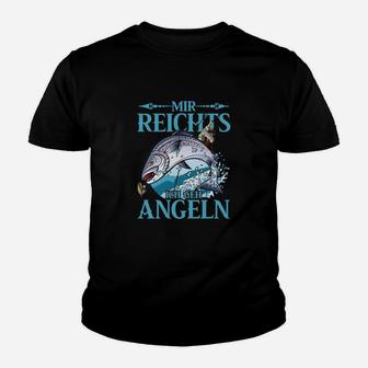 Richten Ich Geh Angeln Fisch Und Angler Kinder T-Shirt - Seseable