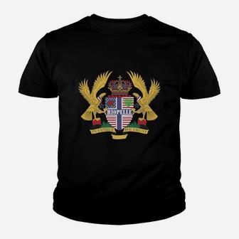 Riopelle Family Crest For American People - Riopelle Family T-shirt, Hoodie, Sweatshirt Kid T-Shirt - Seseable