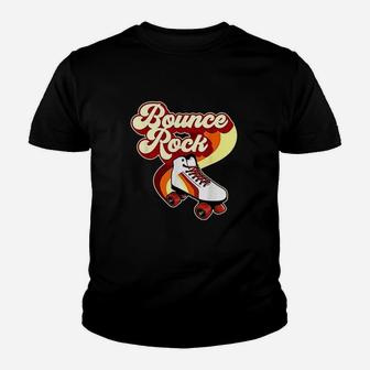 Roller Disco Bounce Rock Roller Skate Vintage 70s 80s Kid T-Shirt - Seseable
