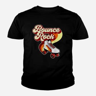 Roller Disco Bounce Rock Roller Skate Vintage 70s 80s Kid T-Shirt - Seseable