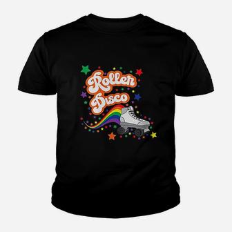 Roller Disco Cool Retro 70s And 80s Party 1970s Kid T-Shirt - Seseable